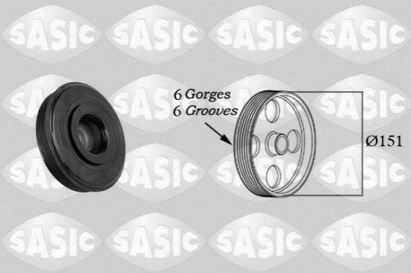 Шків кулачкового валу SASIC 2154020