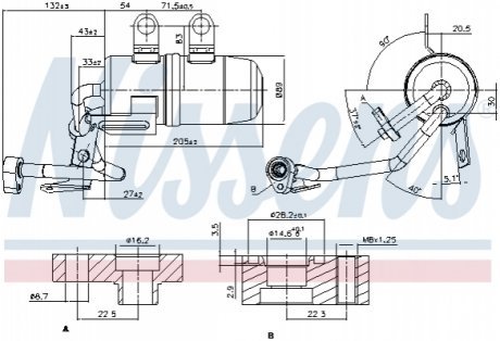 Осушувач кондиціонера NISSENS 95384