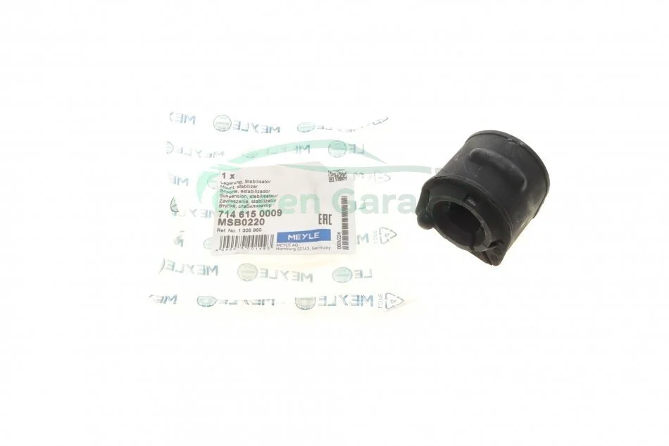 Втулка стабилизатора FORD C-MAX, FOCUS II, KUGA 03-12 перед. мост (Пр-во) MEYLE 7146150009 (фото 1)