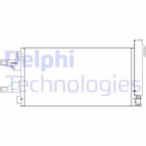 Радіатор кондиціонера DELPHI TSP0225676