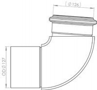 Труба вихлопного газу DINEX 81683