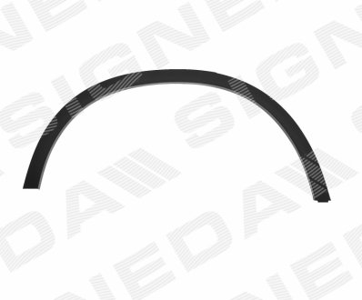 Надкирильник (задній) MERCEDES BENZ (GLC-KL X253/C SIGNEDA PBZ01002MAR