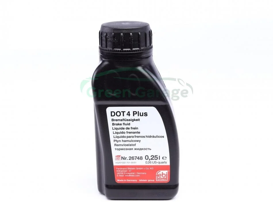 Жидкость торм. FEBI DOT4 Plus (Канистра 0,25л) FEBI BILSTEIN 26748 (фото 1)