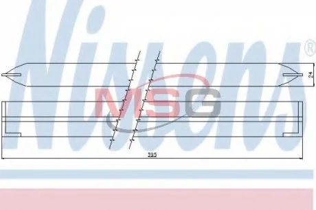 Осушувач,кондиціонер NISSENS 95500