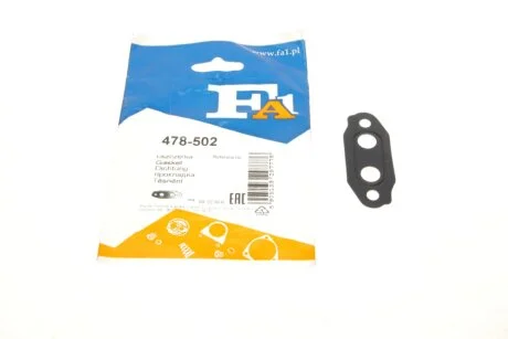 Прокладка турбокомпрессора RANGER 2.5 TDCi 06-, MITSUBISHI PAJERO IV 3.2 07- Fischer Automotive One (FA1) 478502