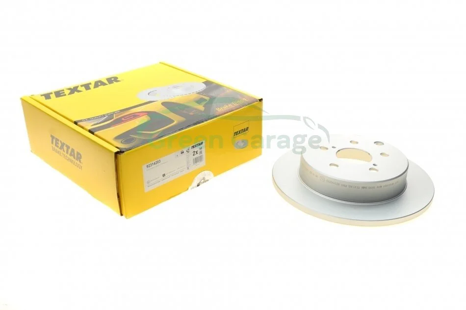 TARCZA HAMULCOWA TYL TEXTAR 92314203 (фото 1)