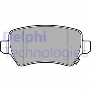 KLOCKI HAMULCOWE TYL DELPHI LP3615