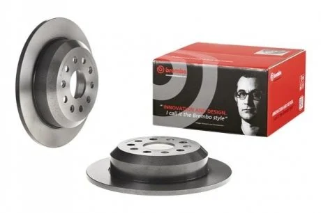 TARCZA HAMULCOWA TYL BREMBO 08N35211