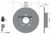 TARCZA HAMULCOWA TYL TEXTAR 92324703 (фото 1)