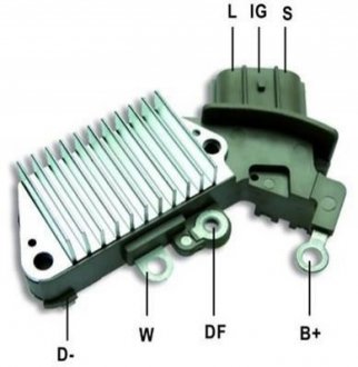 Регулятор напруги (14V) LEXUS GS TOYOTA CELICA, PREVIA I, RAV 4 II, SUPRA 1.8-3.0 05.90-11.05 MAGNETI MARELLI 940016086500