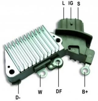 Регулятор напруги (14V) LEXUS GS TOYOTA CELICA, PREVIA I, RAV 4 II, SUPRA 1.8-3.0 05.90-11.05 MAGNETI MARELLI 940016086500