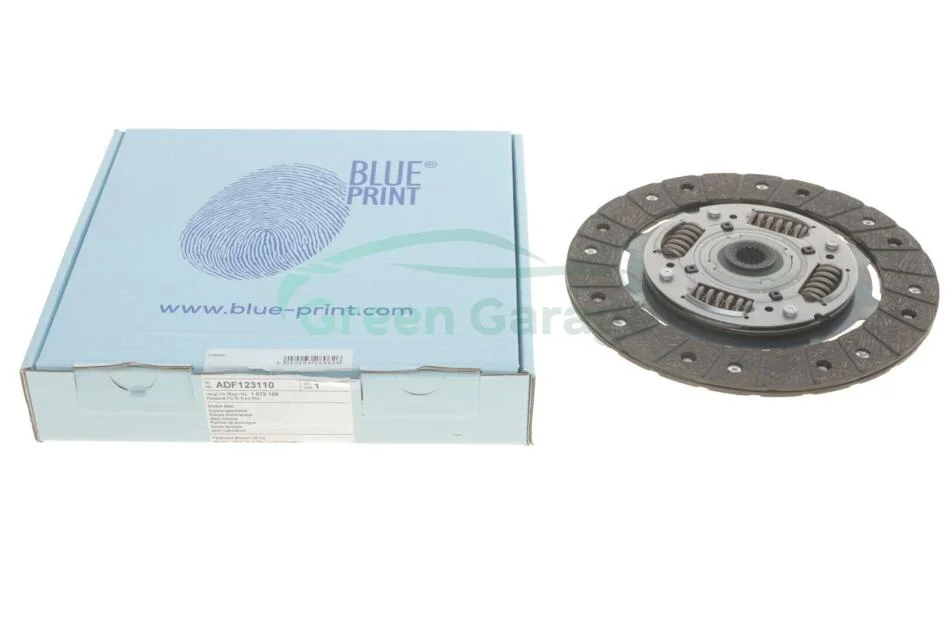 Диск сцепления ведомый Ford Focus -13, Mondeo IV -14 (пр-во Blue Print) BLUE PRINT ADF123110 (фото 1)