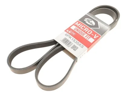 Поликлиновые ремни Micro-V XS (Пр-во Gates) GATES 6PK1535XS
