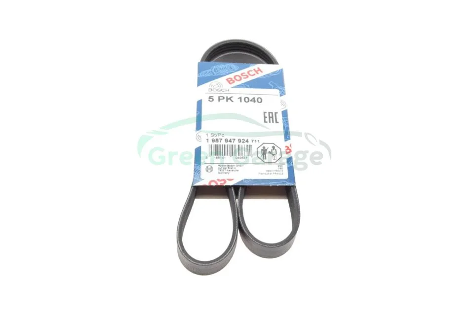Ремень п-клиновой 5pk1040 (пр-во Bosch) BOSCH 1987947924 (фото 1)