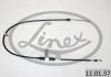 Трос ручного гальма LINEX 110137 (фото 2)