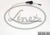 Трос ручного гальма LINEX 320133 (фото 1)
