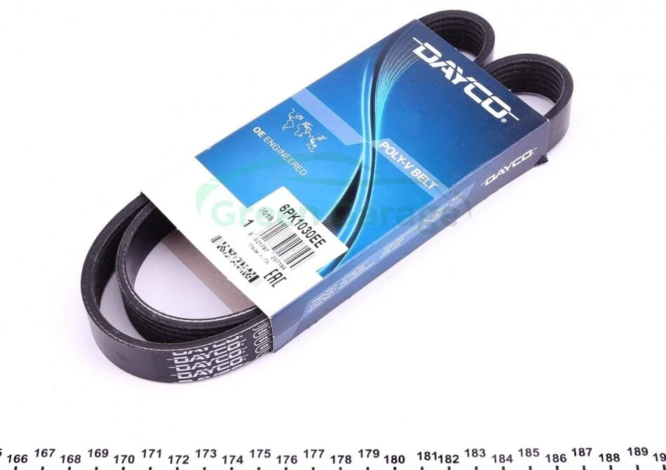 Ремень поликлиновой (Пр-во Dayco) DAYCO 6PK1030EE (фото 1)