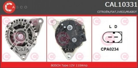 ALTERNATOR 12V 110A CASCO CAL10331AS