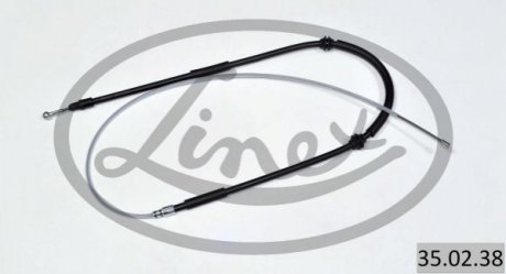 Трос ручного гальма LINEX 350238