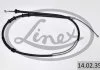 Трос ручного гальма LINEX 140235 (фото 3)