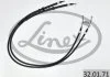 Трос ручного гальма LINEX 320171 (фото 1)