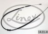 Трос ручного гальма LINEX 140144 (фото 1)