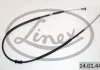 Трос ручного гальма LINEX 140144 (фото 1)