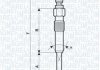 Свічка розжарювання MAGNETI MARELLI 062900085304 (фото 2)