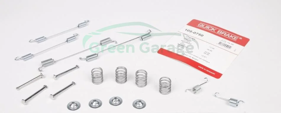 Комплект пружинок колодок стояночного гальма QUICK BRAKE 1050750 (фото 1)