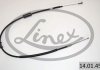 Трос ручного гальма LINEX 140145 (фото 1)