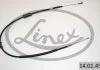 Трос ручного гальма LINEX 140145 (фото 1)