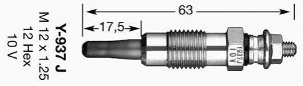 Свічка розжарювання NGK 7503