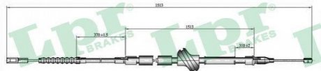 Трос ручного гальма LPR C0055B