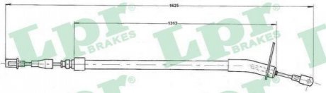 Трос ручного гальма LPR C0410B