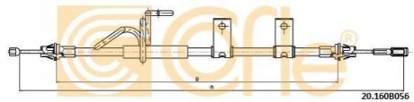 Трос ручника COFLE 20160B056