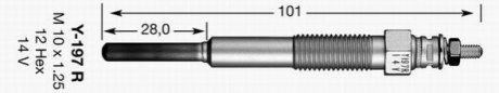 Свічка розжарювання NGK 2188