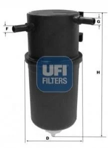 FILTR PALIWA DIESEL UFI 2414500 (фото 1)