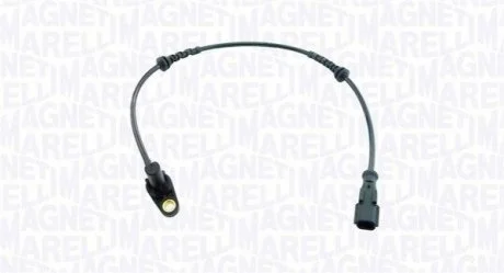 Датчик швидкості обертів коліс антиблокувальної системи гальм MAGNETI MARELLI 172100006010