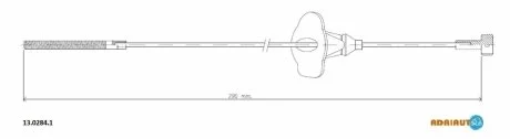 Трос ручного гальма ADRIAUTO 1302841