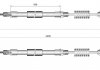 Трос ручного гальма ADRIAUTO 110257 (фото 1)