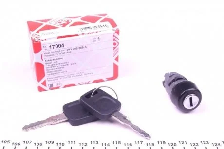 Сердцевинa замкa зажигания AUDI (пр-во Febi) FEBI BILSTEIN 17004