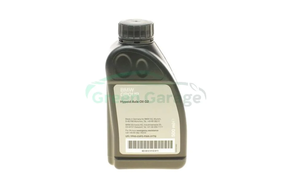 Мастило редуктора Hypoid Axle Oil G2 75W-85 500ml BMW 83222413511 (фото 1)