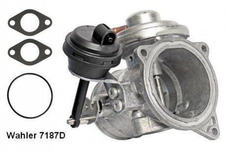 Клапан возврата ОГ WAHLER 7187D