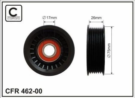 Ролик CAFFARO 46200