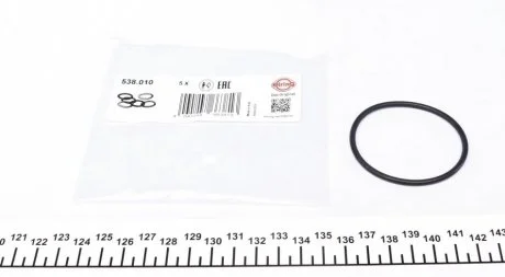 Уплотнительное кольцо распредвала VAG 1.8/2.0TSI 52 X 3 / FPM RD (пр-во Elring) ELRING 538010