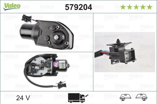 Мотор склоочисника VALEO 579204 (фото 1)