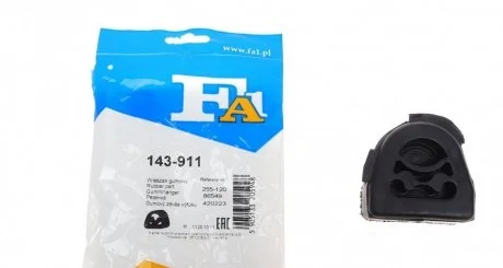 Кронштейн глушника Fischer Automotive One (FA1) 143911