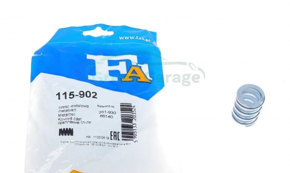 Кріплення глушника Fischer Automotive One (FA1) 115902 (фото 1)