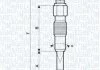 Свіча розжарювання MAGNETI MARELLI 062900040304 (фото 1)