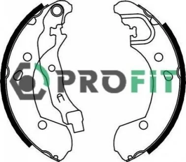 Гальмівні накладки PROFIT 50010649